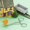 Modelcraft PCL5044 Straight Locking Forceps Jaws (Smooth) (130mm)